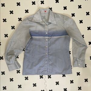RODIER Blue Button Down Shirt with Classic Design
